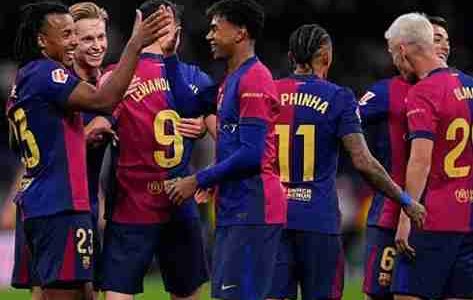 تشكيل برشلونة الرسمية لمواجهة اليوم أمام بنفيكا