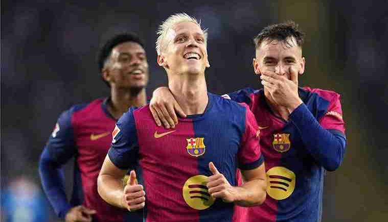 ثنائي برشلونة ينجح في تسجيل أول أهدافهما مع الفريق الكتالوني